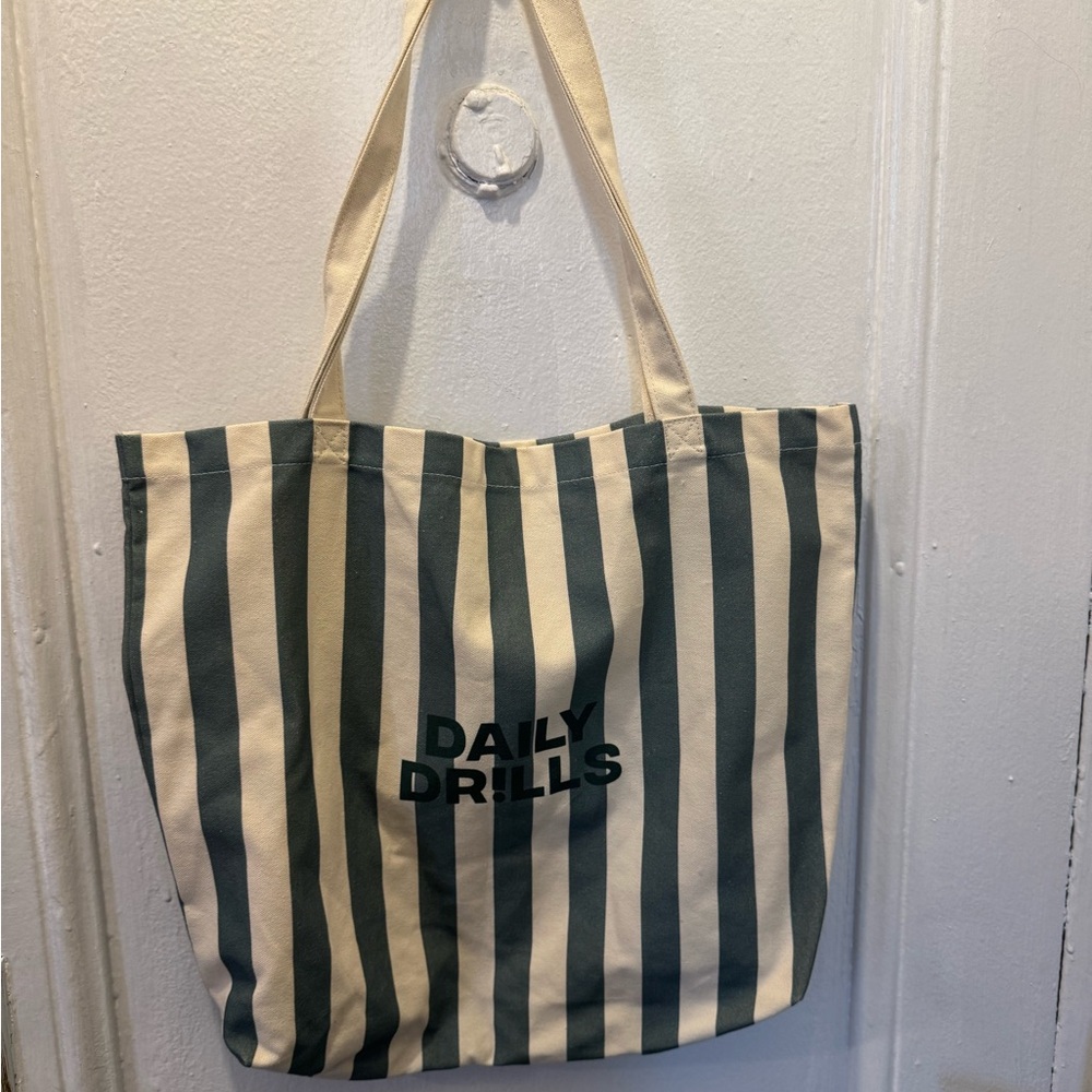 Daily Drills Striped Tote